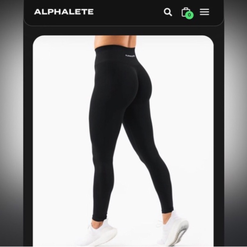 EUC Alphalete Amplify leggings small